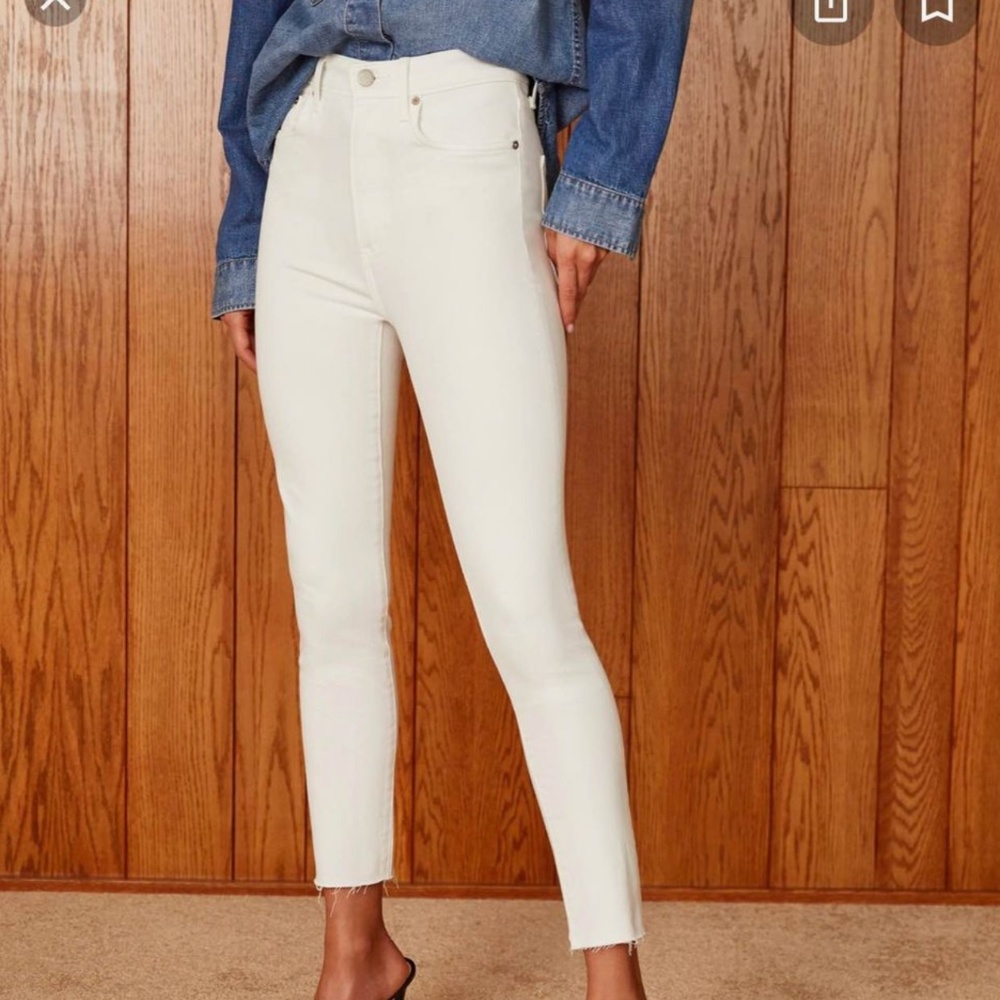 Aritzia Denim Forum-Lola high crop BNWT